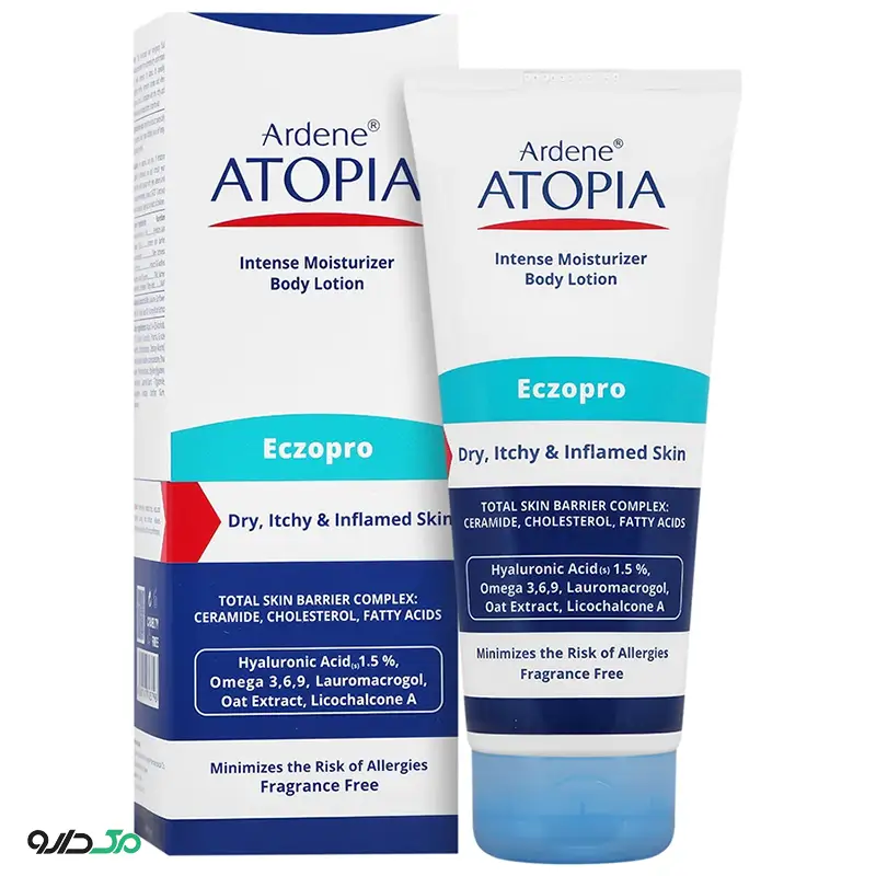 لوسیون مرطوب کننده بدن اکزو پرو آردن آتوپیا